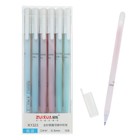 УЦЕНКА Ручка гелевая со стираемыми чернилами 0,5 мм, стержень синий, корпус МИКС (штрихкод на штуке) - Фото 1