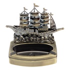 Зажигалка с пепельницей, газовая «Корабль на волнах» - Фото 2