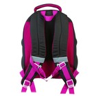 Рюкзак каркасный школьный, 38 х 30 х 16 см, 3D-рисунок, Calligrata Т "Неоновая бабочка", фиолетовый - Фото 14