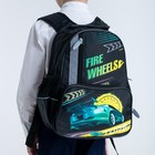 Рюкзак школьный, 37 х 26 х 13 см, эргономичная спинка, Calligrata ОРТ "Тачка со спидометром" - Фото 10