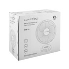 Вентилятор Luazon LOF-03, настольный, 35 Вт, 28 см, 3 режима, пластик, бело-синий - Фото 9
