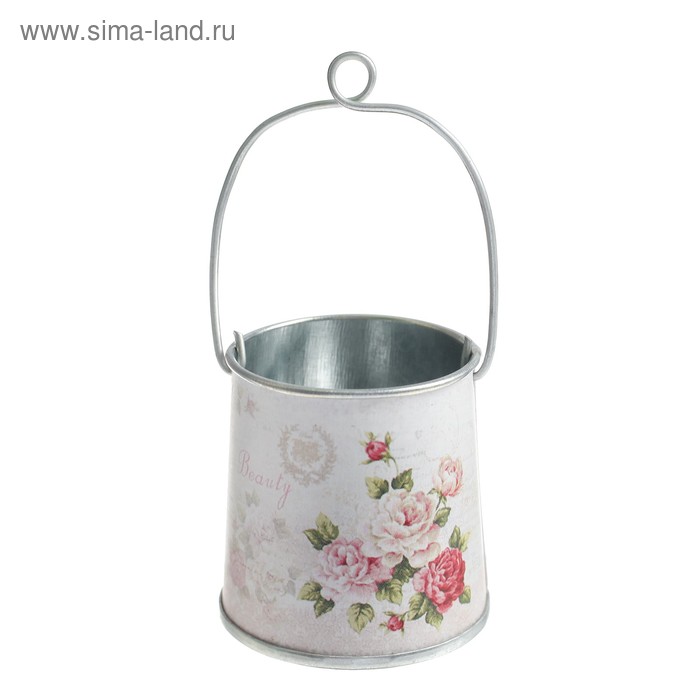 Ведерко фигурное, малое «Розы» - Фото 1