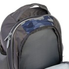 Рюкзак школьный Calligrata «Милитари», 37×27×16 см, эргономичная спинка, серый - Фото 12