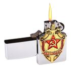 Зажигалка бензиновая "КГБ СССР", кремний, 6 х 8 см - Фото 2