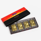 Бензиновая зажигалка для курения, набор «Волк», 4 шт., 23×18×3 см - Фото 5