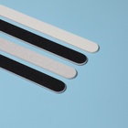 Набор пилок для ногтей, прямые, 80/100, 100/180, 180/200, 200/240 грит, 18 см, 4 шт., разноцветных - Фото 2