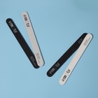 Набор пилок для ногтей, прямые, 80/100, 100/180, 180/200, 200/240 грит, 18 см, 4 шт., разноцветных - Фото 3