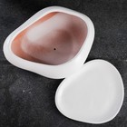 Горшок для кактусов и суккулентов «Бонсай», 2.5 л, 28×24×11 см, керамический, с поддоном, белый - Фото 10