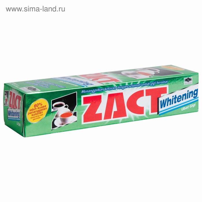 Зубная паста Zact Lion Whitening Toothpaste, 100 г
