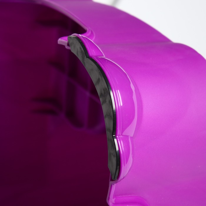 Табурет детский, подставка - ступенька, цвет МИКС (розовый, фиолетовый, красный) - фото 1887859764