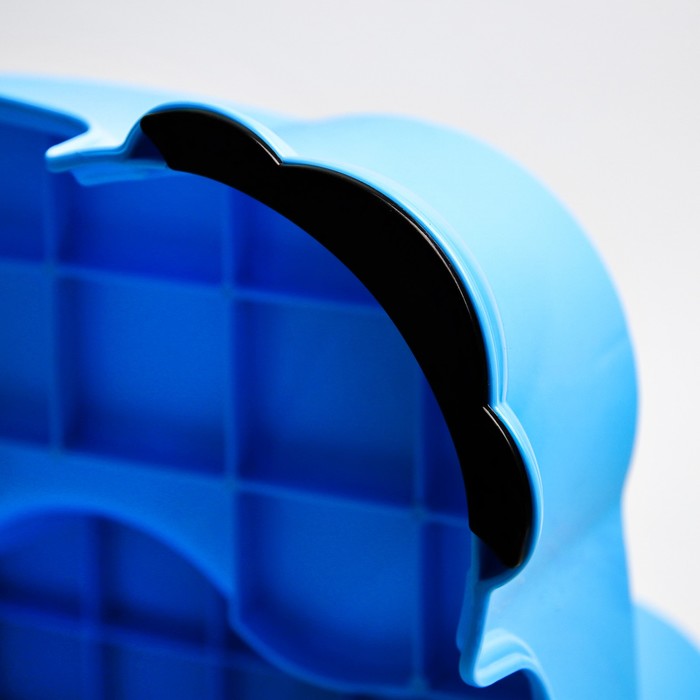 Табурет детский, подставка - ступенька, цвет МИКС (голубой, синий) - фото 1887859777