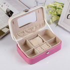 Шкатулка кожзам под часы 1 отделение и бижутерию "Девушка в шляпке" 7х22х14,5 см - Фото 2