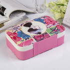 Шкатулка кожзам под часы 1 отделение и бижутерию "Девушка в шляпке" 7х22х14,5 см - Фото 6