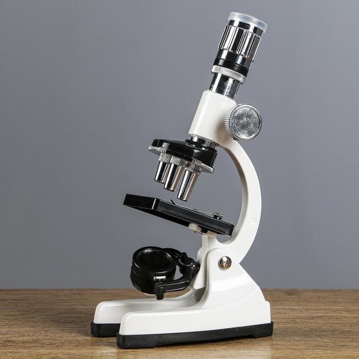 Микроскоп "Практика", кратность увеличения 1200х, 400х, 100х, в кейсе - фото 1906766919