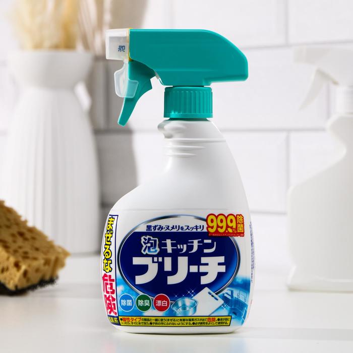Универсальное кухонное моющее и отбеливающее пенное средство, Mitsuei спрей, 400 мл - Фото 1