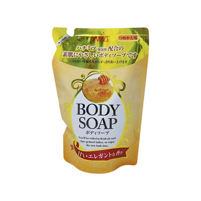 Гель для душа Wins Honey «Увлажняющий», с мёдом, дой-пак, 400 мл