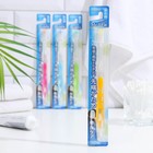 Зубная щетка EBISU с прямым срезом ворса, зоной для очищения дальних зубов, жёсткая - Фото 1