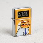 Зажигалка бензиновая «А своей не было?», 5.5×3.5 см - Фото 2