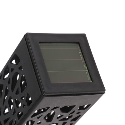 Садовый светильник «Ажурный», уличный, на солнечной батарее, 6×29×6 см, 1 LED, свечение белое