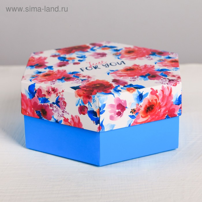 Коробка складная Just for you, 15 × 13 × 6 см