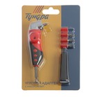 Адаптер угловой для дрели ТУНДРА, с набором бит 4 шт. - Фото 7