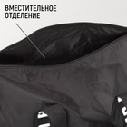 Сумка спортивная Ambition на молнии, цвет чёрный - Фото 3