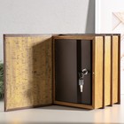 Шкатулка книга-сейф многотомный «Война и мир», дерево, 25×19×16.5 см - Фото 2