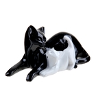 Сувенир полистоун "Кошка с шаловливым котёнком" 8х18х7,5 см - Фото 2