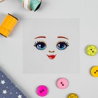 Термонаклейка для декорирования текстильных изделий «Кукла Аня», 6,5×6,3 см - Фото 1