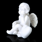 Сувенир полистоун "Ангел с сердечком-подушкой" МИКС 6,5х7х4,3 см - Фото 4