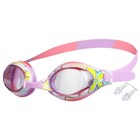 Очки для плавания детские ONLYTOP, беруши, набор носовых перемычек, цвета МИКС - фото 8799751
