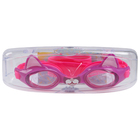 Очки для плавания «Котёнок», детские, цвет фиолетовый - Фото 2