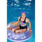 Очки для плавания «Котёнок», детские, цвет розовый - Фото 4