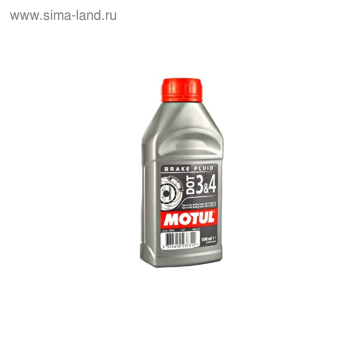 Тормозная жидкость Motul DOT 3 & 4, 1 л 105835