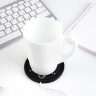 Подставка для кружки USB Stay wild, подогреватель, 10×10 см - Фото 7