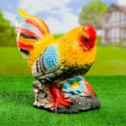 Садовая фигура "Петух с цветами" 33х18х33см - Фото 1