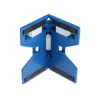 Уровень угловой магнитный ТУНДРА, 3 глазка - Фото 3