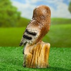 Садовая фигура "Сова на пне" 28см - Фото 3