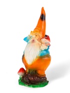 Садовая фигура из гипса «Гном с грибом», h=43 см - Фото 1