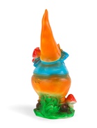 Садовая фигура из гипса «Гном с грибом», h=43 см - Фото 5