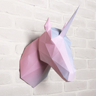 Набор для создания полигональной фигуры «Единорог», 32.5 × 44 см - Фото 1