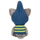 Мягкая игрушка «Волчонок Вока» в шапочке и свитере, 15 см - Фото 3