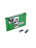 Точилка металлическая Calligrata, конусная, серебристая - Фото 5