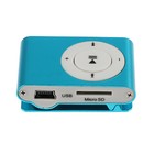 MP3-плеер LuazON LMP-03, АКБ, MicroSD, MiniUSB 5pin, наушники вакуумные, голубой - Фото 4