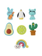 Набор фигурных ластиков, 7 штук, МИКС - фото 68861217