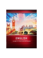 Предметная тетрадь по английскому языку Calligrata «Металл», 48 листов, в клетку, со справочным материалом, обложка из мелованного картона - Фото 3