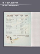 Предметная тетрадь по физике Calligrata «Металл», 48 листов, в клетку, со справочным материалом, обложка из мелованного картона - Фото 2