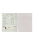 Предметная тетрадь по физике Calligrata «Металл», 48 листов, в клетку, со справочным материалом, обложка из мелованного картона - Фото 4