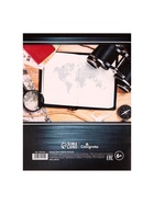 Предметная тетрадь по географии Calligrata «Металл», 48 листов, в клетку, со справочным материалом, обложка из мелованного картона - Фото 9