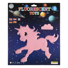 Наклейка пластик фосфорная "Единорог" МИКС 29х14 см - Фото 4